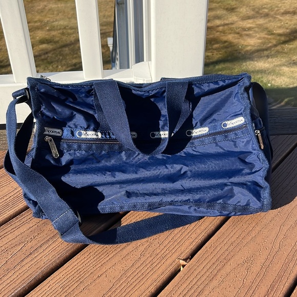 Vintage LeSport Sac Nylon Large Crossbody - Picture 4 of 8